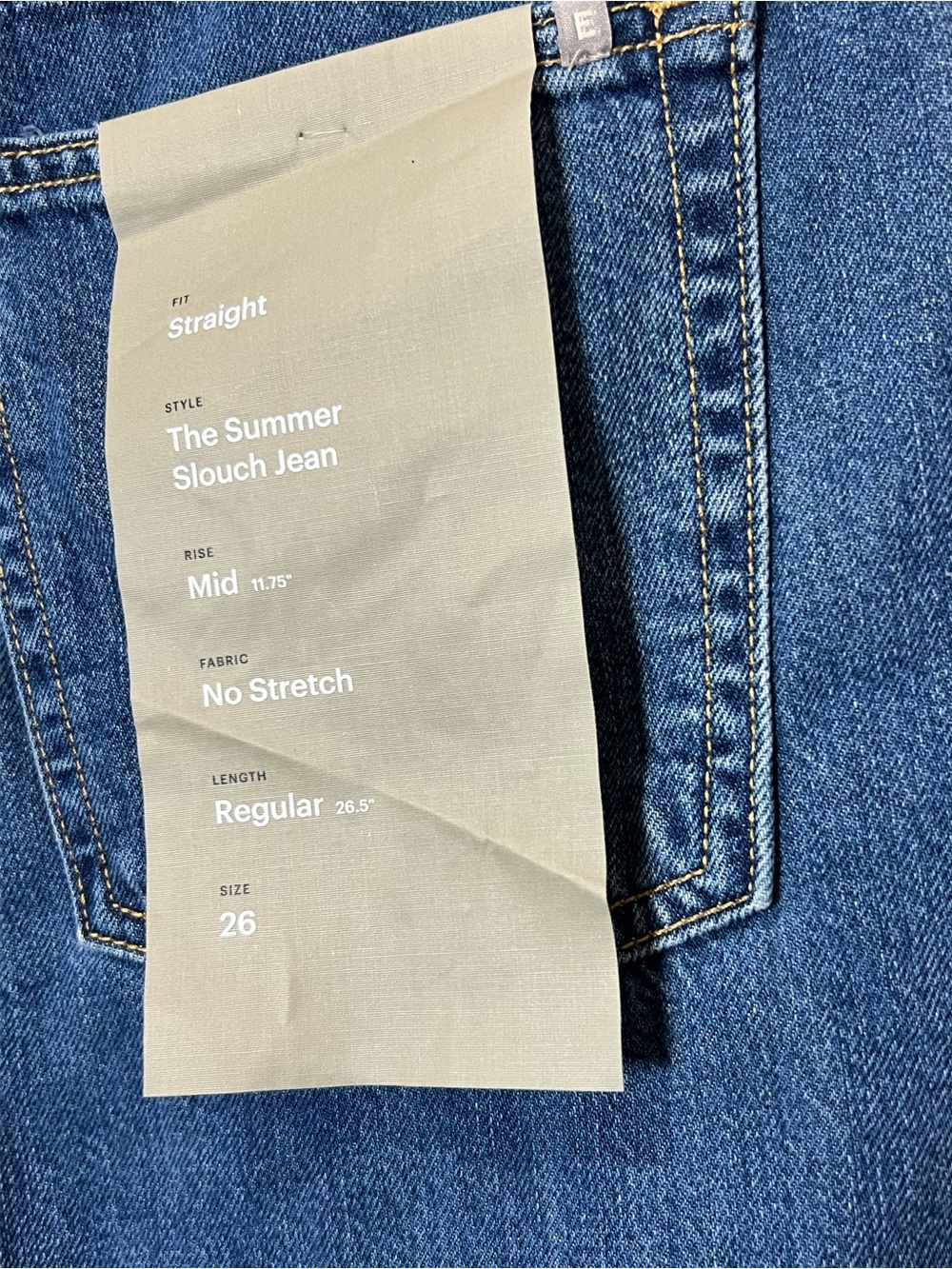 Everlane “The Summer Slouch Jean” - Picture 3 of 11